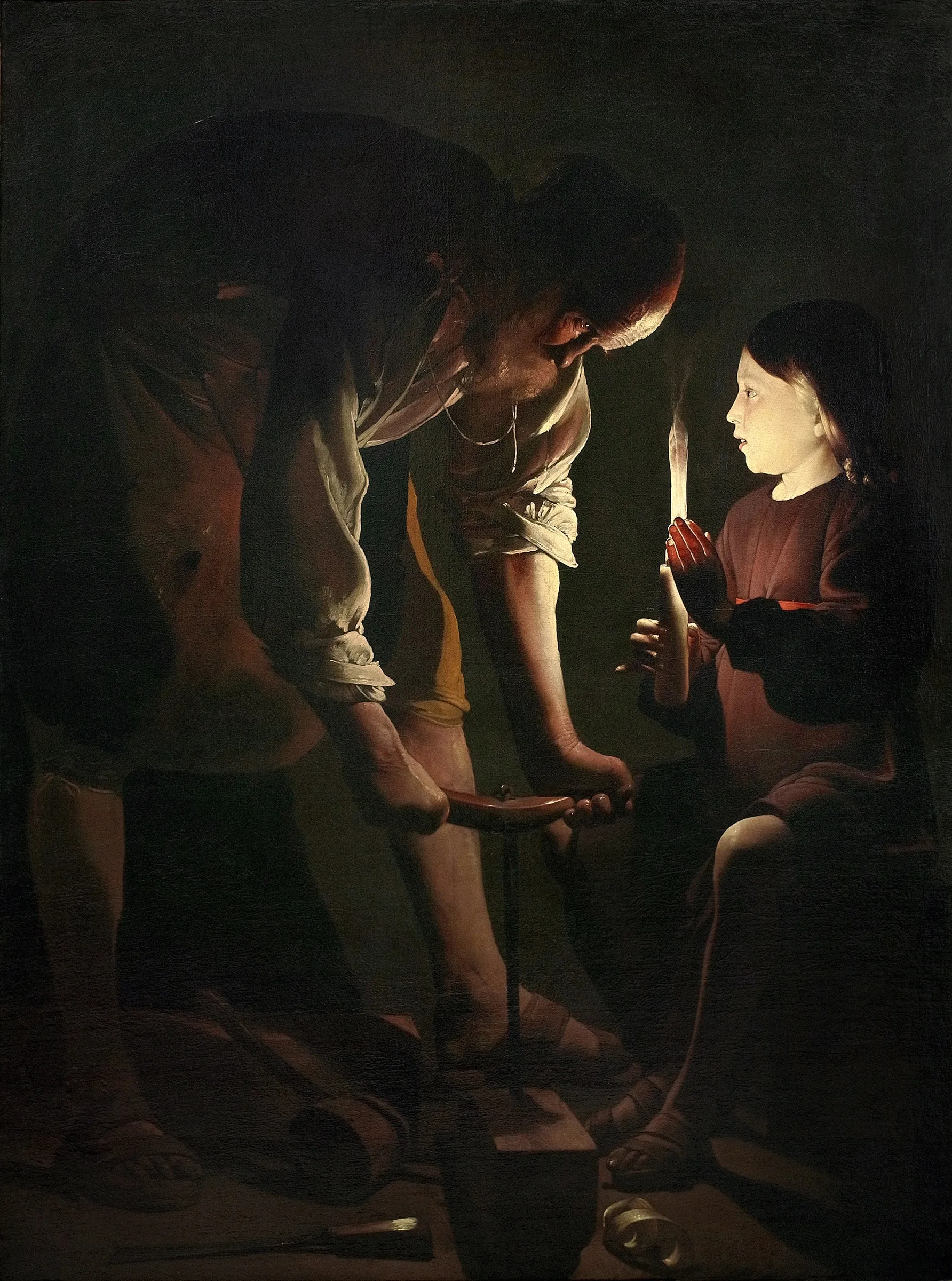Christ in the Carpenter's Shop by Georges de La Tour